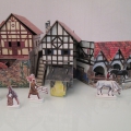 Збірні моделі з картону і паперу без ножиць і клею   Зовсім недавно, мені сподобалося збирати модель серії «Середньовічний місто» з картону без допомоги ножиць і клею