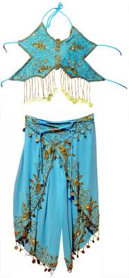 Дитячий костюм для танцю - костюм східної принцеси (кольори різні)