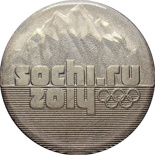 Серія мідно - нікелевих монет номіналом   25 рублів, присвячених Олімпійським іграм в Сочі 2014   року, дуже популярна серед колекціонерів