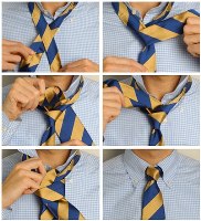 Вузол краватки «Хрестовий» або, як його ще прийнято називати, «Крістенсен» безсумнівно, претендує на статус самого елегантного з усіх типів вузлів